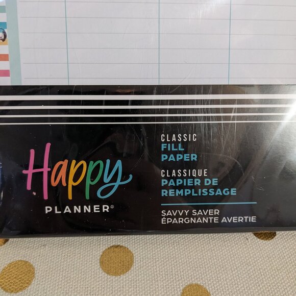 The Happy Planner NWT Debt Payoff Tracker Classic Filler Paper - Picture 2 of 4